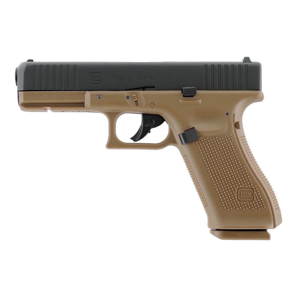 Glock G17 Gen5  4.5mm Steel BB Airgun (Coyote)