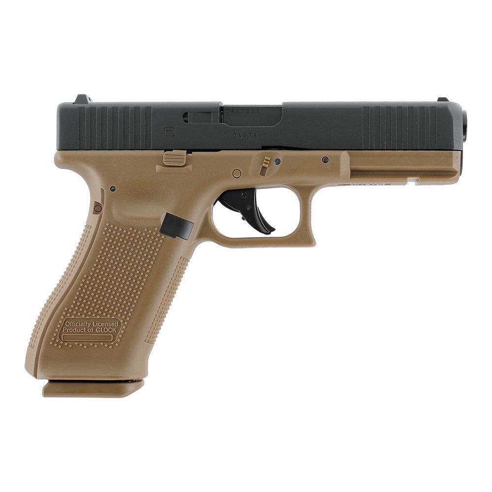 Glock G17 Gen5  4.5mm Steel BB Airgun (Coyote)