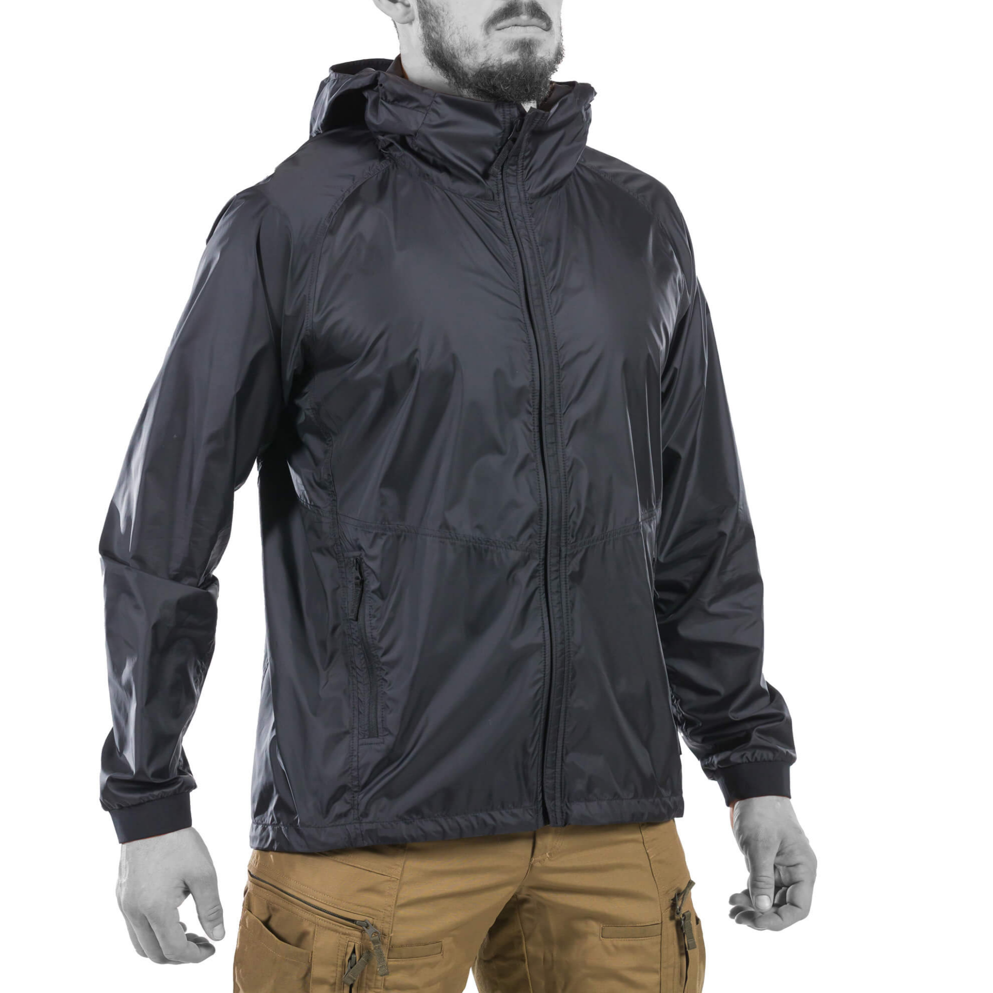 Storm Chaser Windbreaker Jacket (Black)