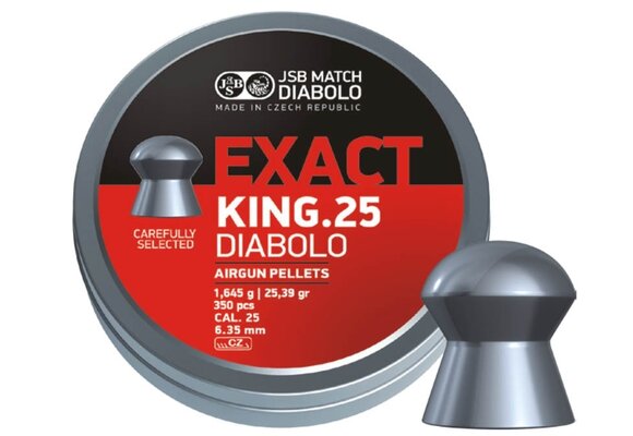 Exact King 6.35mm 25.39 grain 350pcs