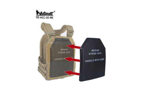 Dummy Ballistic SAPI Plate (Plastic) 1pc