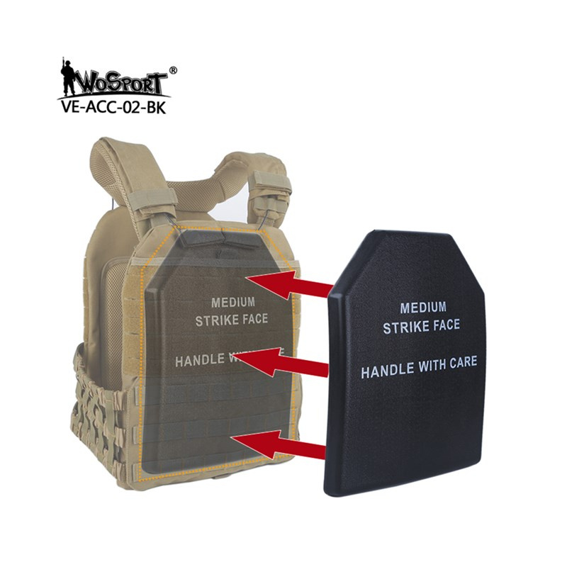 Dummy Ballistic SAPI Plate (Plastic) 1pc