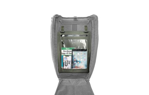 W-Pouch A4 Water Repellent (Stone Grey Olive)