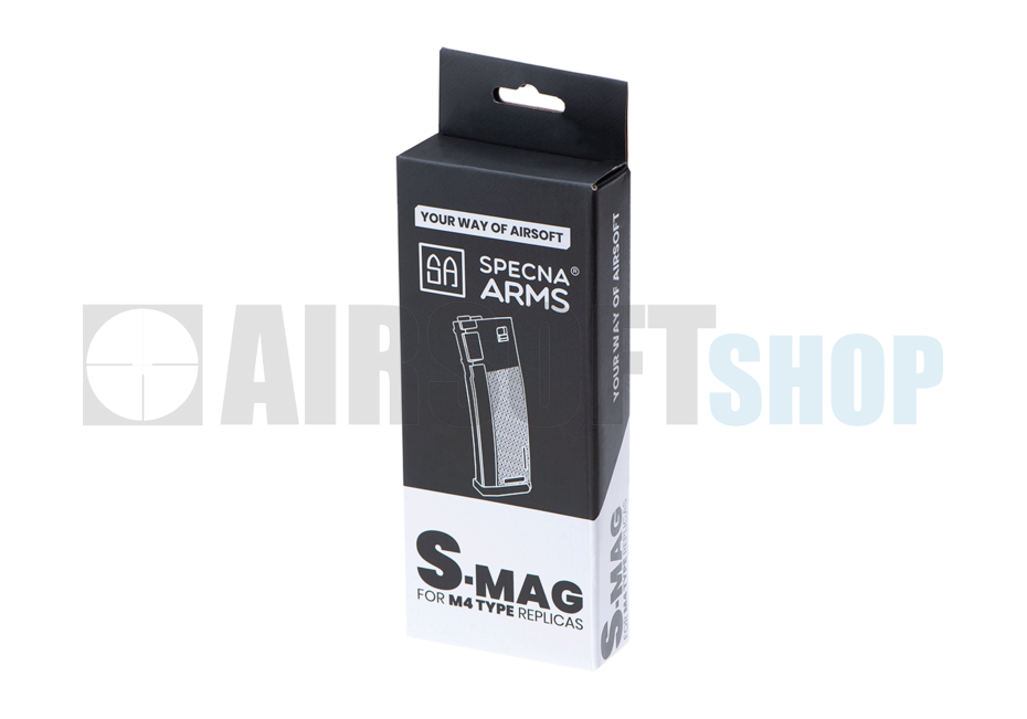 M4/M16 Polymer S-Mag Midcap 125rds (Black)