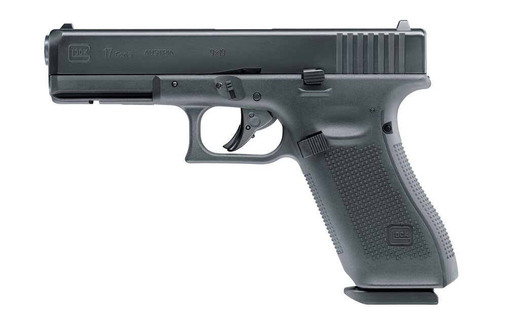 Glock G17 Gen5  4.5mm Steel BB Airgun (Tungsten Grey)