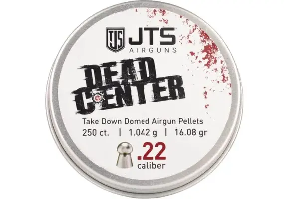 Dead Center Precision Domed 5.5mm 250rds 16.08grain (1,042g)
