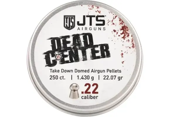 Dead Center Precision Domed 5.5mm 250rds 22.07grain (1,430g)