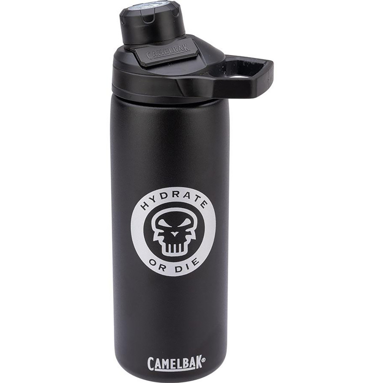Drinking Bottle Chute Mag SST Vacuum Insulated 0.6 liter Hydrate Or Die (Black)