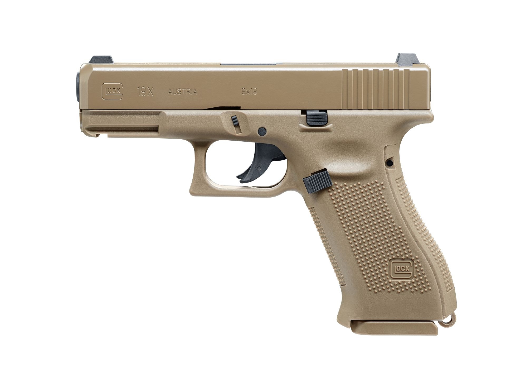 Glock G19X 4.5mm Steel BB Airgun (NBB)