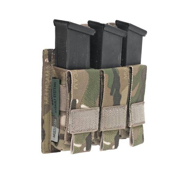 Triple Direct Action 9mm Pistol Mag Pouch (Multicam)