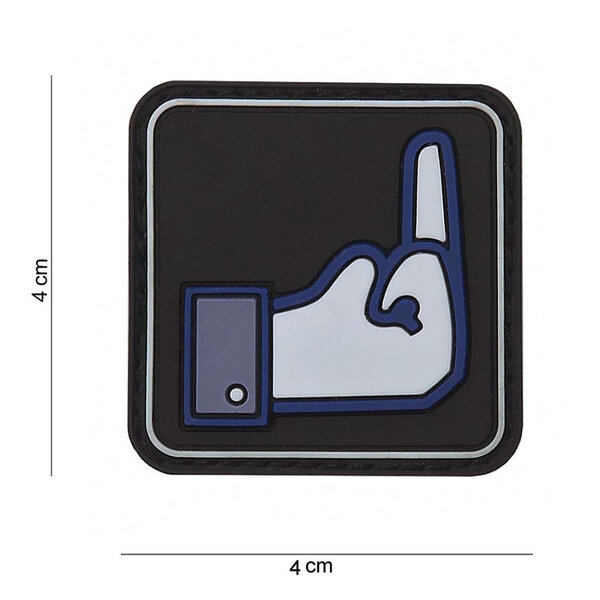 FB The Finger PVC Patch