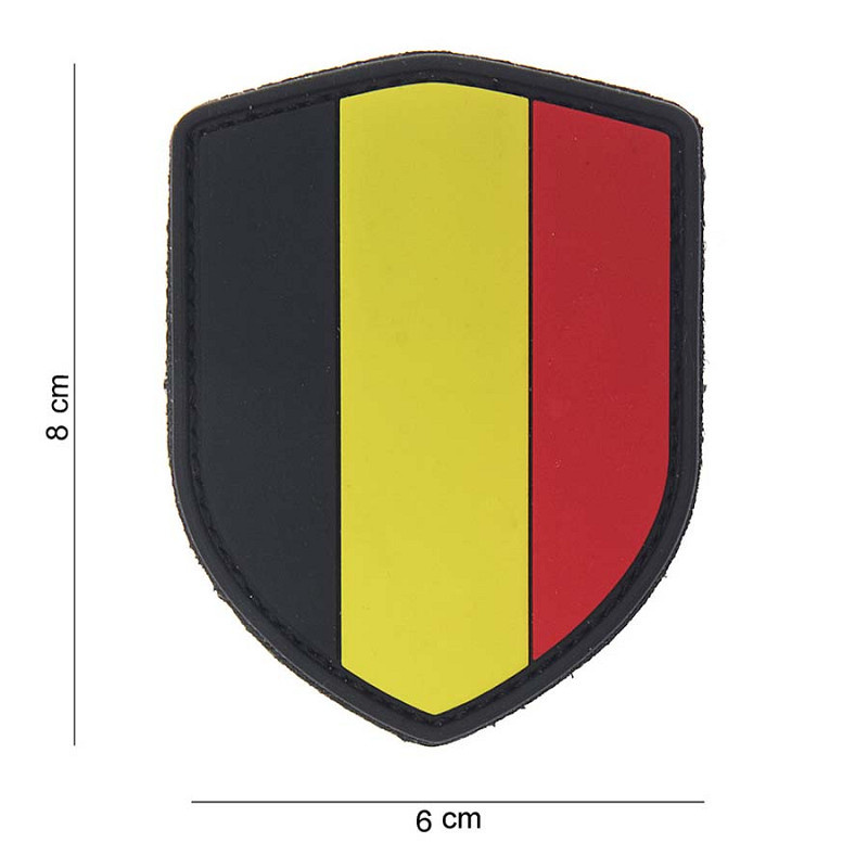 Shield Belgium PVC Patch
