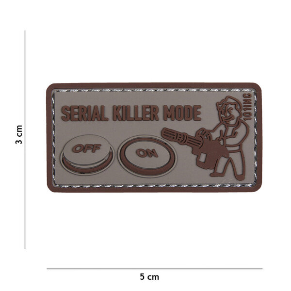 Serial Killer  PVC Patch