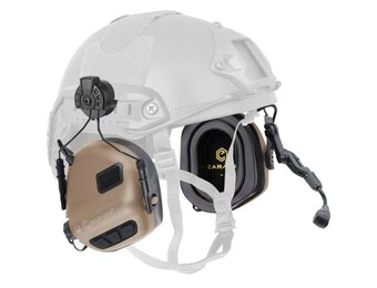 M32H Plus Headset + Helmet Mount (Tan)