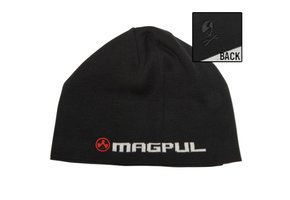 Logotext Skull Beanie (Black)