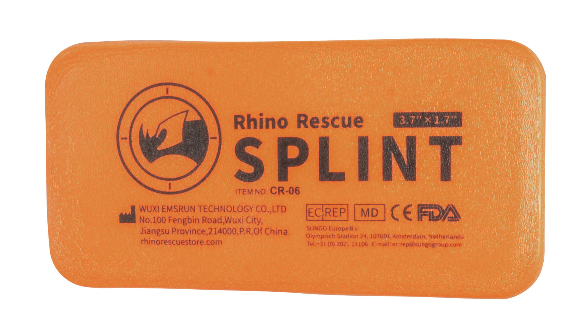 Finger Splint 9cm (Orange)