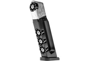 G17 4.5mm Pellet + Steel BB CO2 Mag (4 Clips)