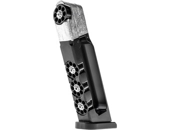G17 4.5mm Pellet + Steel BB CO2 Mag (4 Clips)