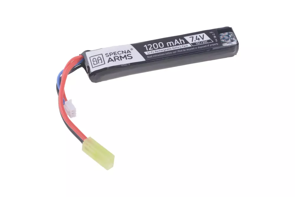 LiPo 7.4V 1200mAh 15/30C Stick Type (Tamiya)