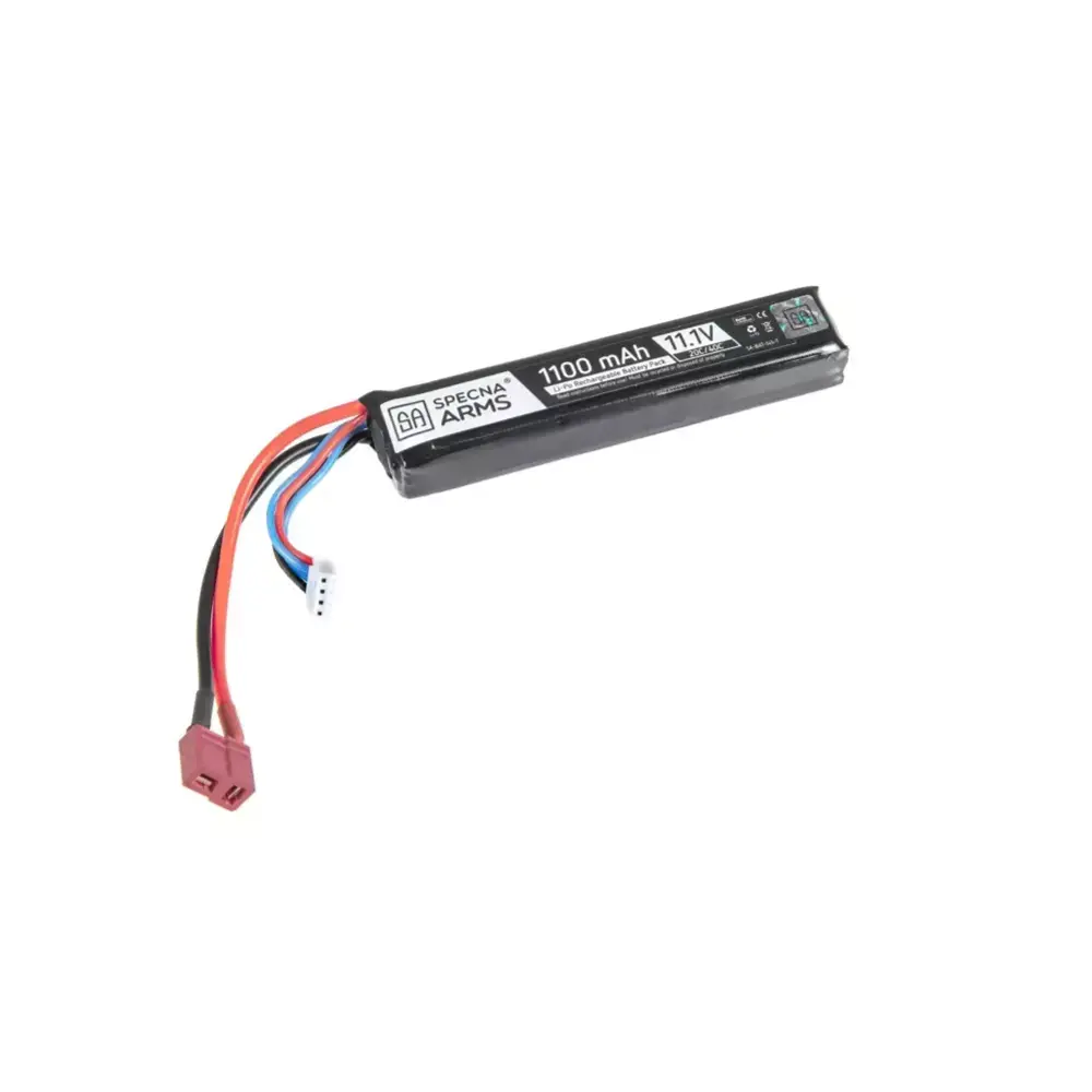 LiPo 11.1V 1100mAh 20/40C Stick Type (Deans)