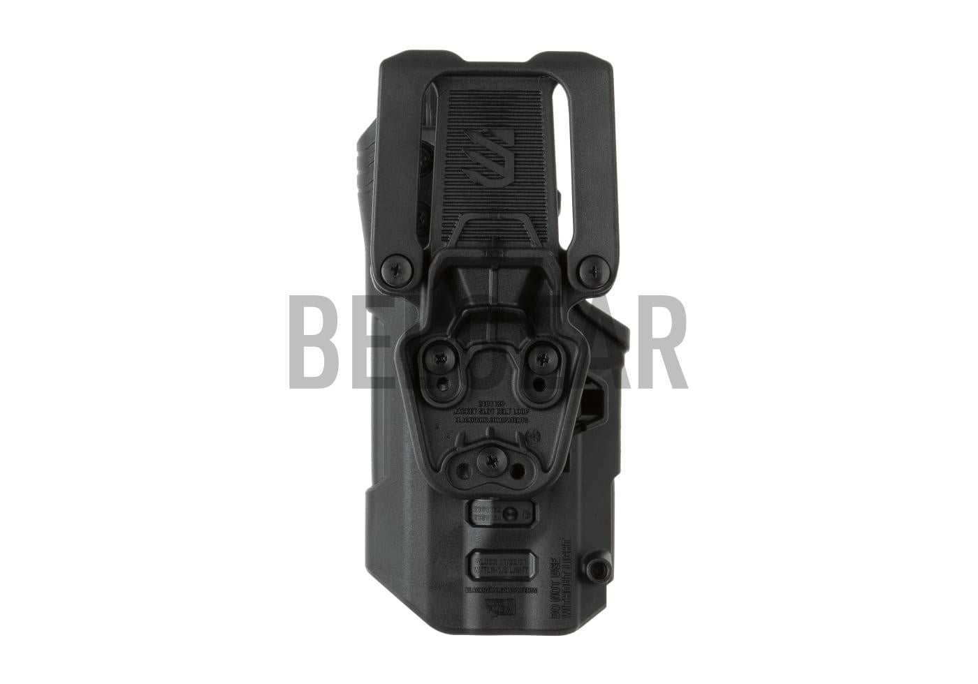 T-Series L3D Duty Holster for Glock 17/19/22/23/31/32/47 TLR-1/2