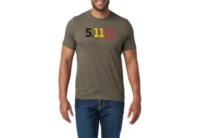 Belgium Fill Tee T-Shirt (Ranger Green)