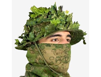 KMCS Boonie Hat Next-Gen 3D Leafs (Green)