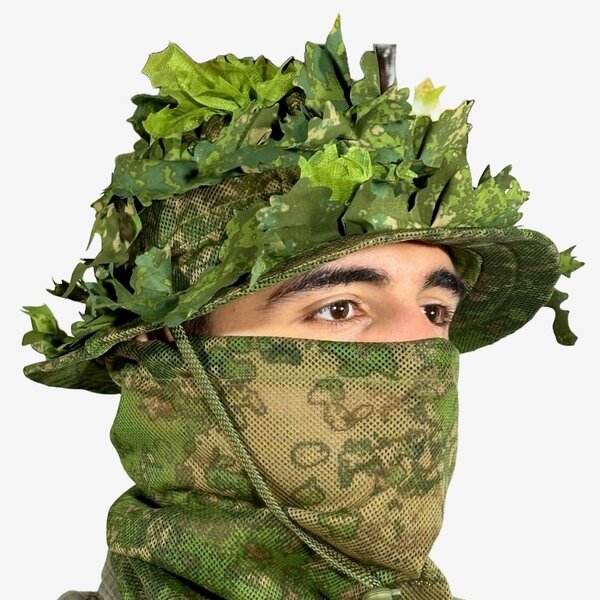 KMCS Boonie Hat Next-Gen 3D Leafs (Green)