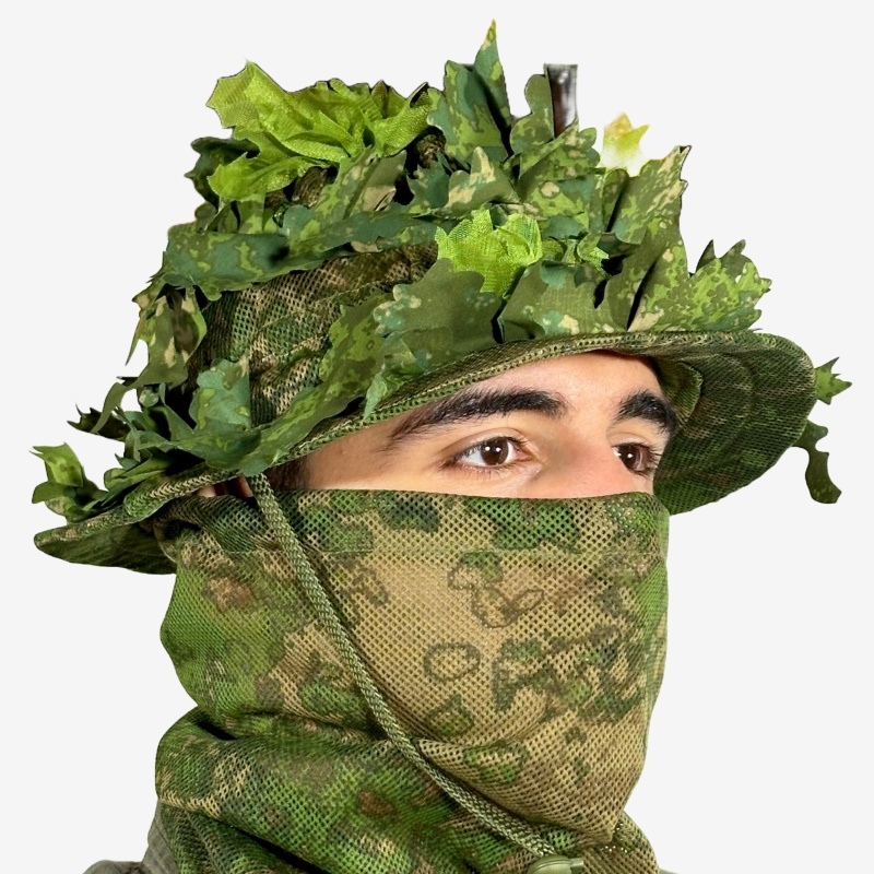 KMCS Boonie Hat Next-Gen 3D Leafs (Green)