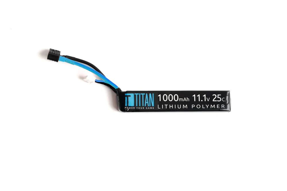 11.1V 1000mAh 25C LiPo Battery (Stick - Deans)