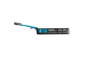 7.4V 1000mAh 25C LiPo Battery (Stick - Tamiya)