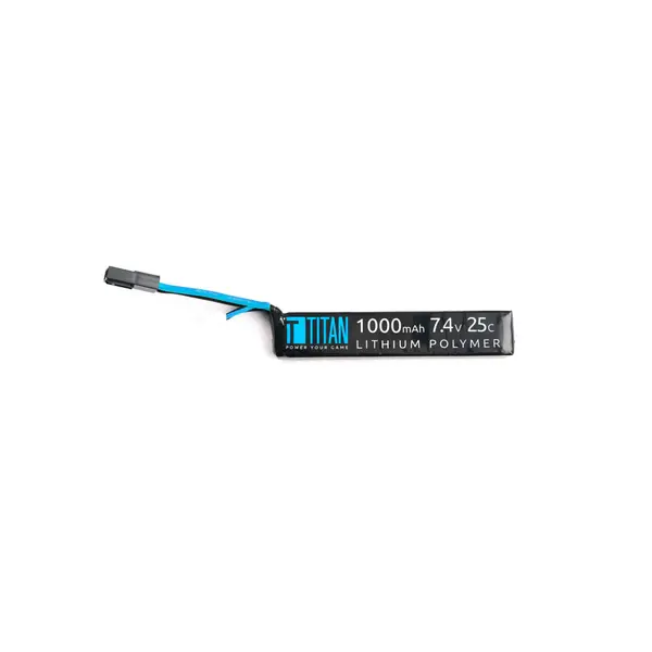 7.4V 1000mAh 25C LiPo Battery (Stick - Tamiya)