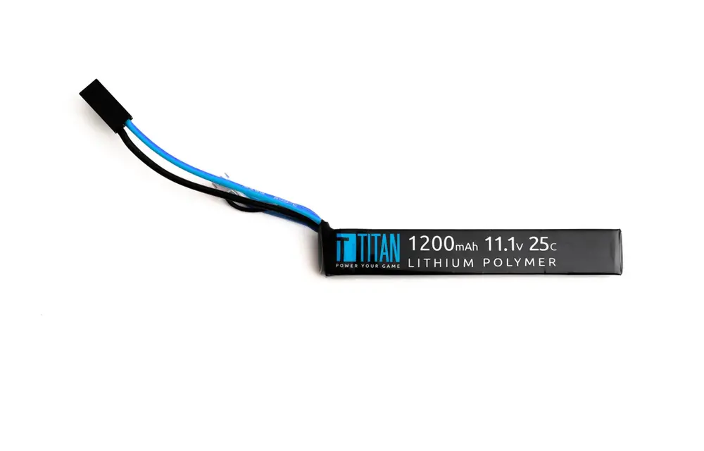 7.4V 1200mAh 25C LiPo Battery (Stick - Tamiya)