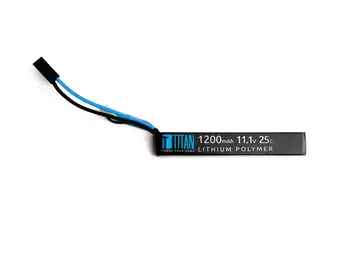 7.4V 1200mAh 25C LiPo Battery (Stick - Tamiya)