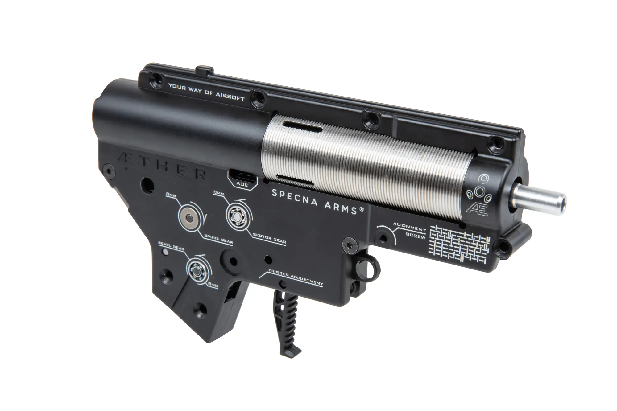 SA-P19 PRIME DD MK18 (Black) (Aster II + Brushless Motor)