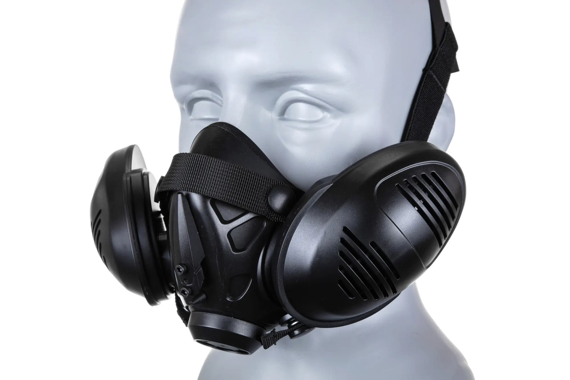 Tactical Respirator Mask (Black)
