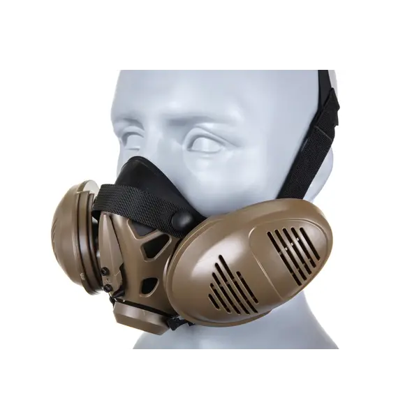 Tactical Respirator Mask (Tan)