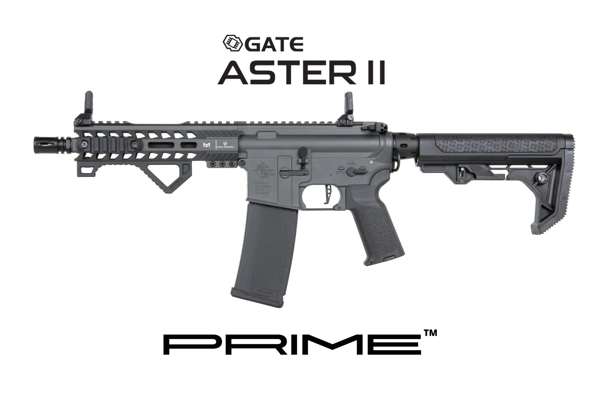 SA-P17 PRIME RRA Light Ops Stock (Grey) (Aster II + Brushless Motor)
