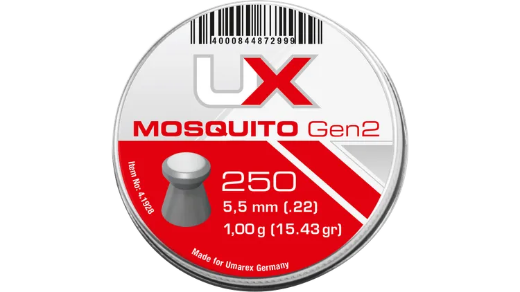 Mosquito Gen2 5.5mm Pellets 250pcs (1g)
