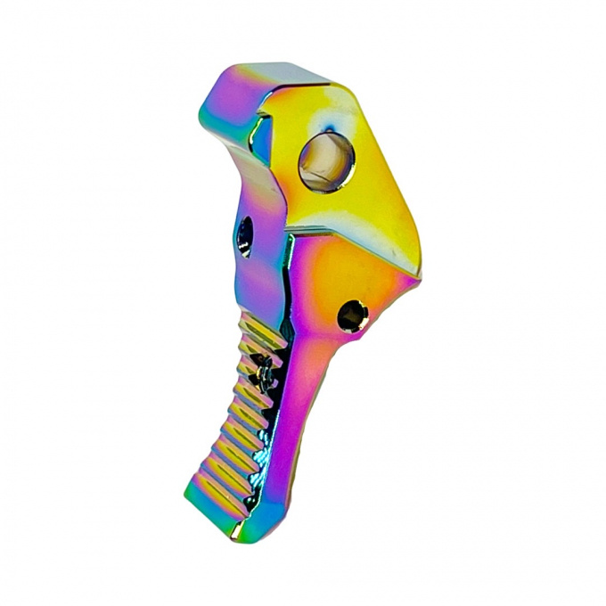 AAP-01 CNC Adjustable Alu Trigger FUKU-2 (Electroplated Chameleon)