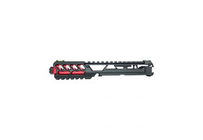 AAP-01 CNC Upper Set FUKU-2 (Long) (Black/Red)