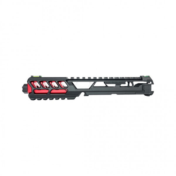AAP-01 CNC Upper Set FUKU-2 (Long) (Black/Red)