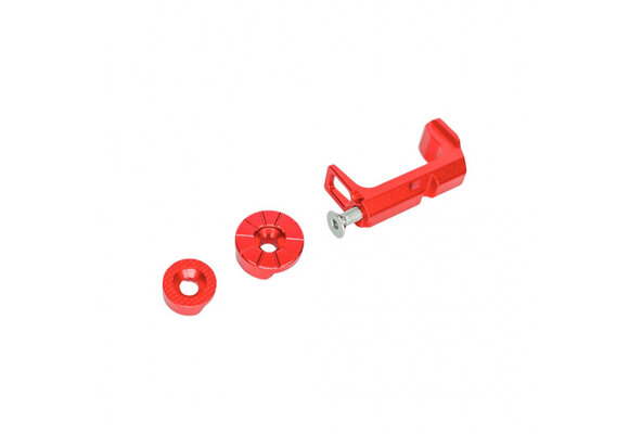AAP-01 FUKU-2 CNC Extended Mag Release (Red)