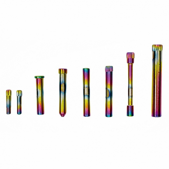 AAP-01 Stainless Steel Pin Set (Electroplated Chameleon)