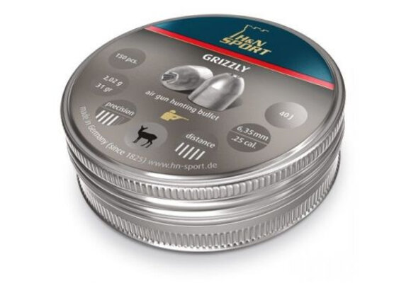 Grizzly 6.35mm Pellets 150pcs