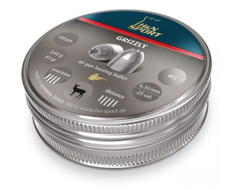 Grizzly 6.35mm Pellets 150pcs
