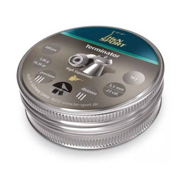 Terminator 5.5mm Pellets 200pcs (1.06g)