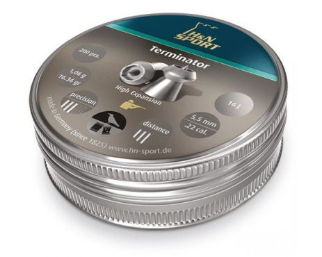 Terminator 5.5mm Pellets 200pcs (1.06g)