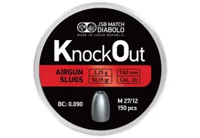 Airgun Slugs Knock Out 7.62mm .30 (50.15 grain)