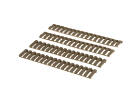Ladder Rail Covers 18 Slots (Dark Earth)
